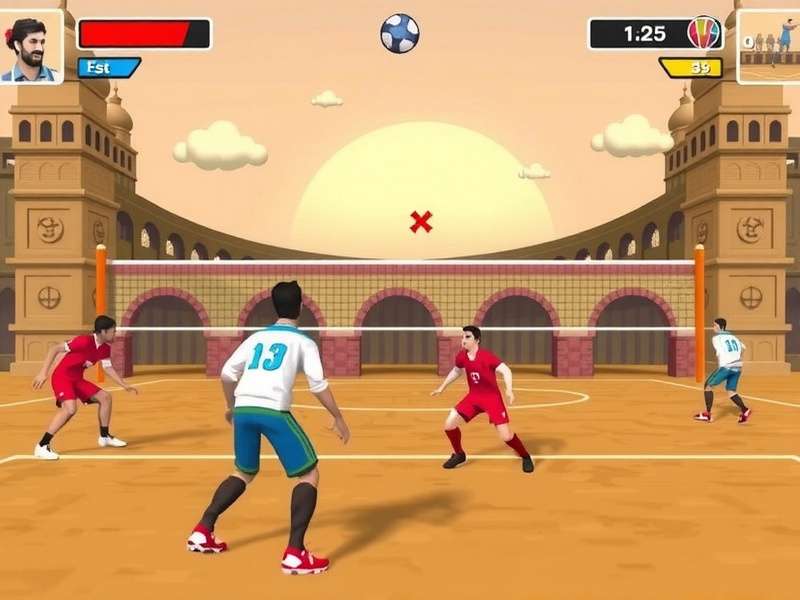 Volley Warriors Delhi Main Gameplay Volley Warriors Delhi Gameplay Screenshot